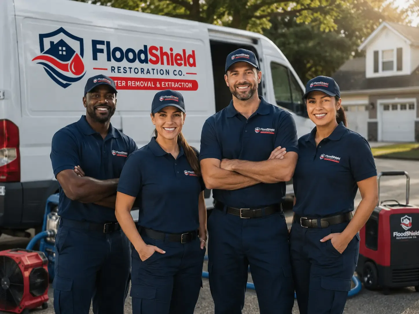 Flood Damage Restoration company in Pilgrims Knob, VA